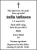 Anfin Anfinsen