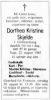 Dorthea Kristine Gundershaug