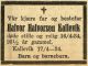 Halvor Halvorsen Kallevik