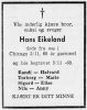 Hans Sjursen Eikeland*