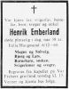Henrik Bertin Engelsen Emberland*