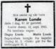 Karen Serina Anniasdatter Lunde*