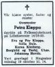 Petra Pedersdatter Kleppa*