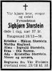 Sigbjørn Haakonsen Storstein*